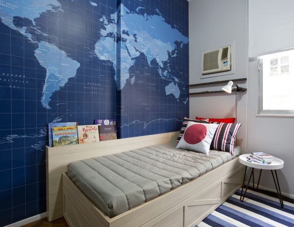 Papel de Parede Mapa Indigo - Image 3