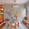 Tapete Playmate listrado 200X100